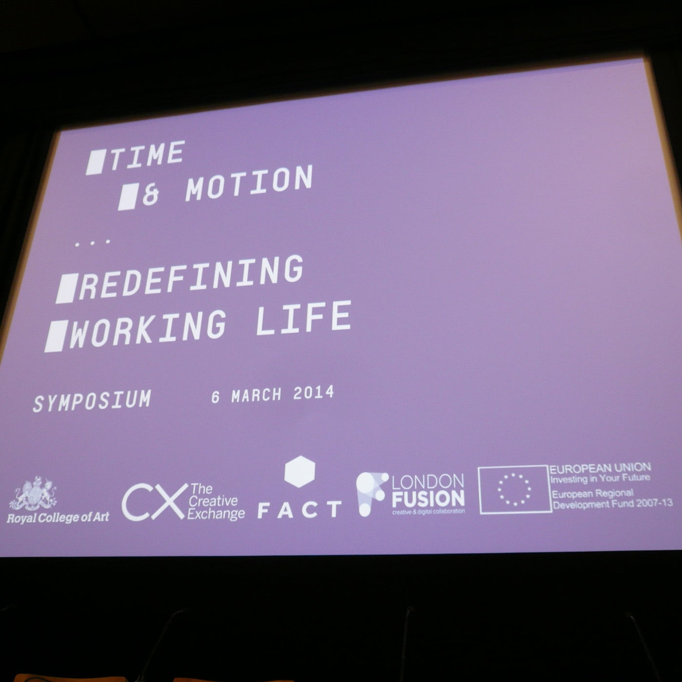 Time & Motion: Redefining Working Life - Ellie Harrison