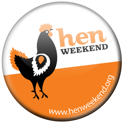 Hen Weekend Badge