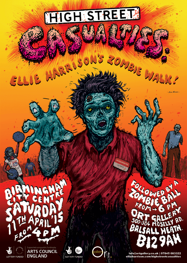 High Street Casualties (illustration: Jock Mooney)